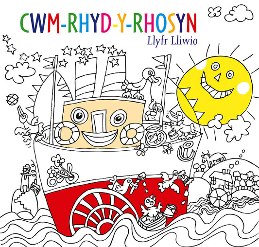 Cwm Rhyd-y-Rhosyn Colouring Book