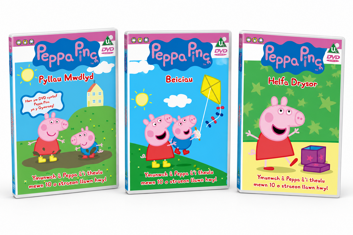 3 DVD Peppa Pinc