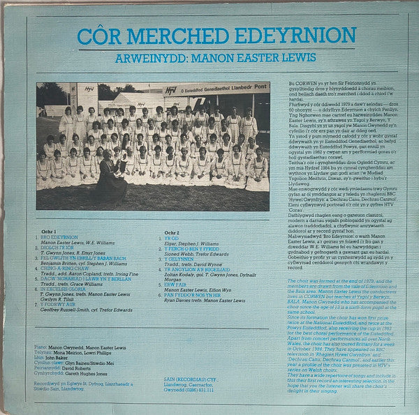 Côr Merched Edeyrnion (1 in stock)