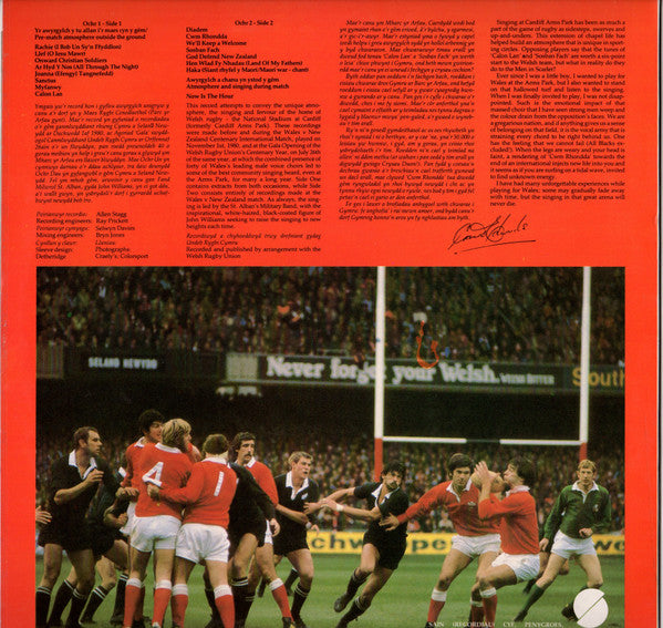 Gwlad Gwlad The Sound Of Welsh Rugby
