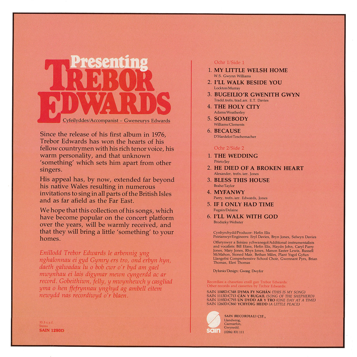 Presenting Trebor Edwards