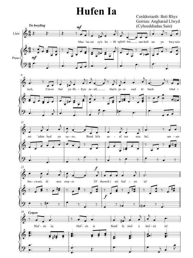 Hufen Iâ ~ Lawrlwytho yn unig (PDF)