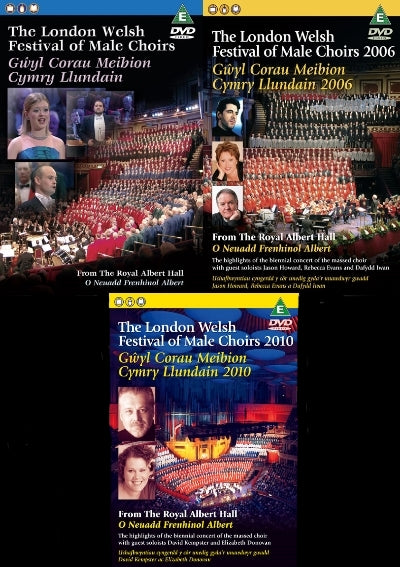 3 DVD (Pecyn Gŵyl y Corau)